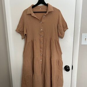 Double Cotton Gauze dress